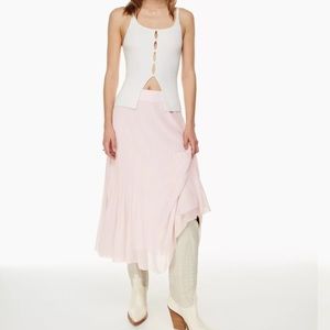 NWT Wilfred pleated skirt